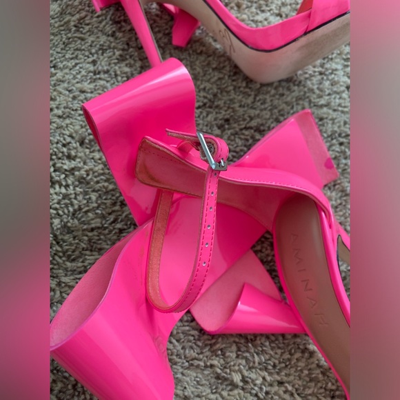 Aminah Abdul Jillil bow heels size 6 - Picture 3 of 6